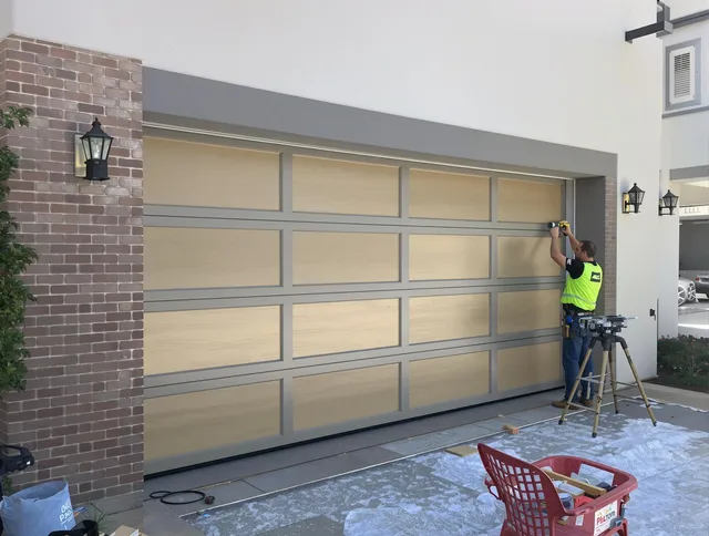Garage door replacement service by Newtown Garage Door Repair in Newtown